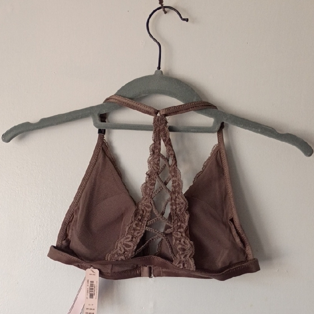Victoria's Secret Lace Bralette in Tan - Picture 3 of 4